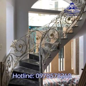 Cầu Thang Sắt Nghệ Thuật CTS-01