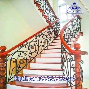 Cầu Thang Sắt Nghệ Thuật CTS-10