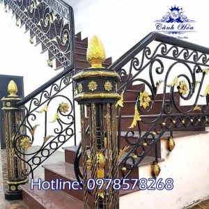 Cầu Thang Sắt Nghệ Thuật CTS-14