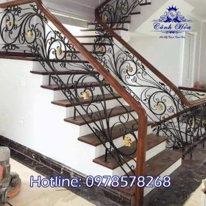 Cầu Thang Sắt Nghệ Thuật CTS-19
