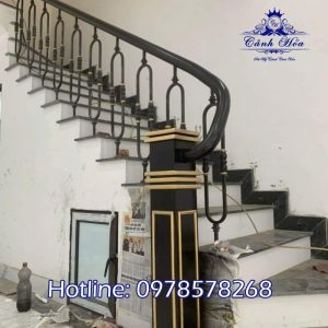 Cầu Thang Sắt Nghệ Thuật CTS-23