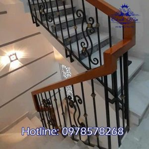 Cầu Thang Sắt Nghệ Thuật CTS-25