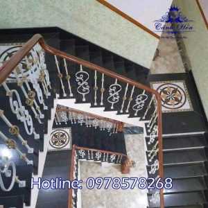 Cầu Thang Sắt Nghệ Thuật CTS-27