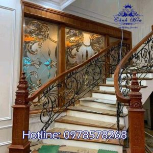 Cầu Thang Sắt Nghệ Thuật CTS-28