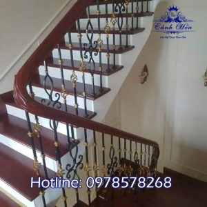 Cầu Thang Sắt Nghệ Thuật CTS-33