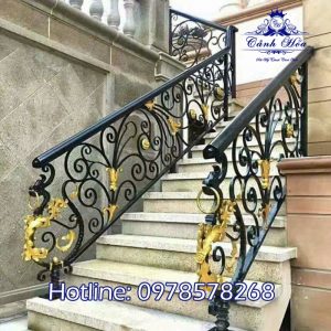 Cầu Thang Sắt Nghệ Thuật CTS-40