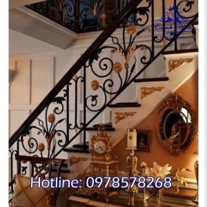 Cầu Thang Sắt Nghệ Thuật CTS-09