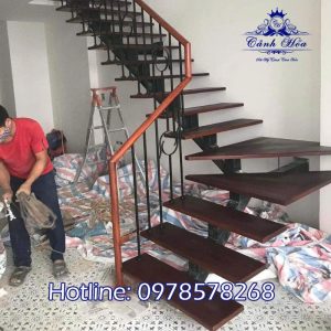 Cầu Thang Xương Cá CTC-04