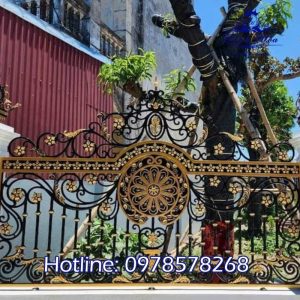 Hàng Rào Sắt Nghệ Thuật HRS-16