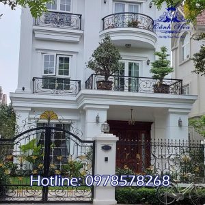 Hàng Rào Sắt Nghệ Thuật HRS-17