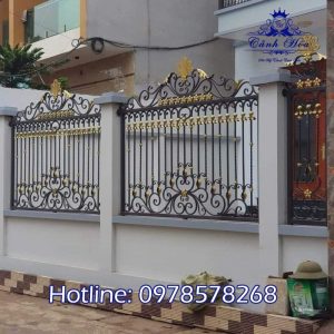Hàng Rào Sắt Nghệ Thuật HRS-02
