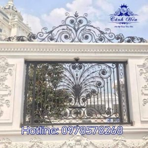 Hàng Rào Sắt Nghệ Thuật HRS-22