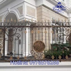 Hàng Rào Sắt Nghệ Thuật HRS-08